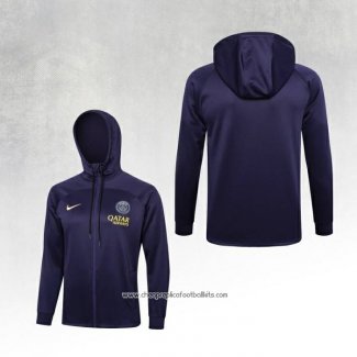 Chaqueta con Capucha del Paris Saint-Germain 2023-2024 Purpura