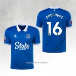 Everton Player Doucoure Home Shirt 2023-2024