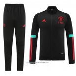 Jacket Tracksuit Manchester United 2023-2024 Black