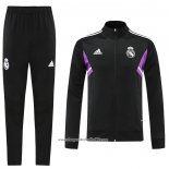 Jacket Tracksuit Real Madrid 2022-2023 Black