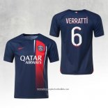 Paris Saint-Germain Player Verratti Home Shirt 2023-2024