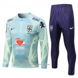 Sweatshirt Tracksuit Brazil 2022-2023 Green