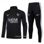 Sweatshirt Tracksuit Paris Saint-Germain 2023-2024 Kid Black