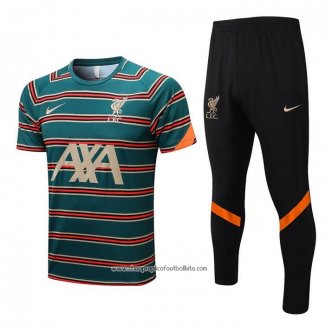 Tracksuit Liverpool 2022 Short Sleeve Green