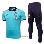 Conjunto Polo Brazil 2022-2023 Blue