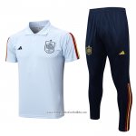 Conjunto Polo Spain 2022-2023 Blue