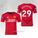 Manchester United Player Wan-Bissaka Home Shirt 2023-2024