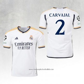 Real Madrid Player Carvajal Home Shirt 2023-2024