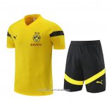 Tracksuit Borussia Dortmund 2022-2023 Short Sleeve Yellow - Shorts