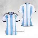 Argentina Home 3 Star Shirt 2022 Women