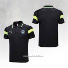 Manchester City Shirt Polo 2023-2024 Black