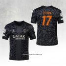 Paris Saint-Germain Player Vitinha Third Shirt 2023-2024