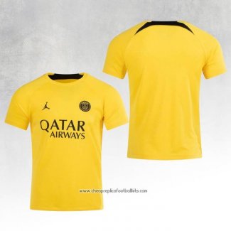 Paris Saint-Germain Shirt Pre-Match 2023 Yellow