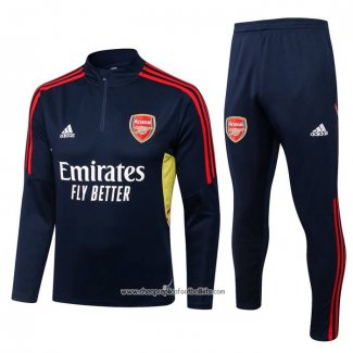 Sweatshirt Tracksuit Arsenal 2022-2023 Blue