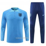 Sweatshirt Tracksuit England 2022-2023 Light Blue