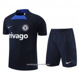 Tracksuit Chelsea 2022-2023 Short Sleeve Black - Shorts