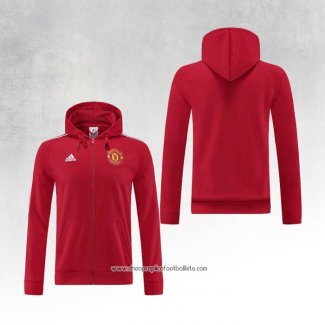 Chaqueta con Capucha del Manchester United 2022-2023 Red