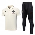 Conjunto Polo Paris Saint-Germain 2023-2024 Apricot