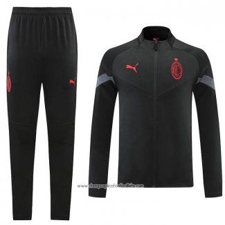 Jacket Tracksuit AC Milan 2022-2023 Black