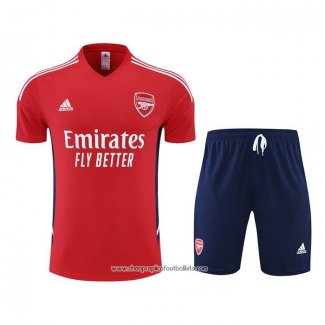 Tracksuit Arsenal 2022-2023 Short Sleeve Red - Shorts