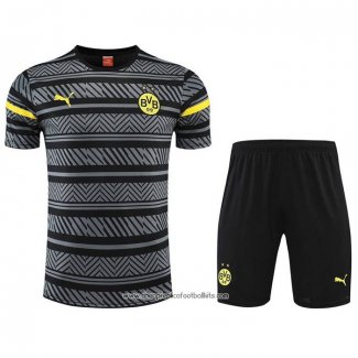 Tracksuit Borussia Dortmund 2022-2023 Short Sleeve Grey - Shorts