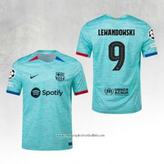 Barcelona Player Lewandowski Third Shirt 2023-2024