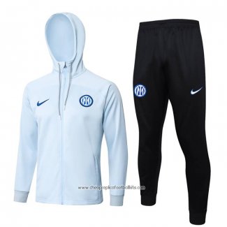 Hooded Tracksuit Inter Milan 2023-2024 Blue