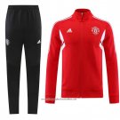 Jacket Tracksuit Manchester United 2022-2023 Red