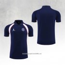 Paris Saint-Germain Jordan Shirt Polo 2022-2023 Blue Marino