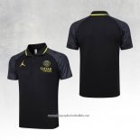 Paris Saint-Germain Jordan Shirt Polo 2023-2024 Black