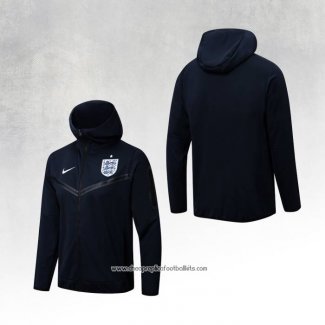 Chaqueta con Capucha del England 2022-2023 Blue