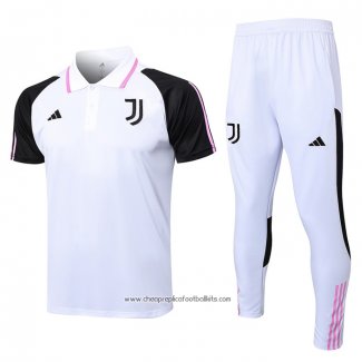 Conjunto Polo Juventus 2023-2024 White