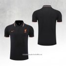 Liverpool Shirt Polo 2022-2023 Black