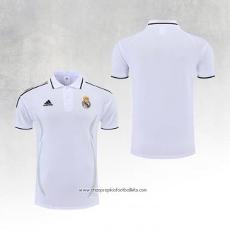 Real Madrid Shirt Polo 2022-2023 White