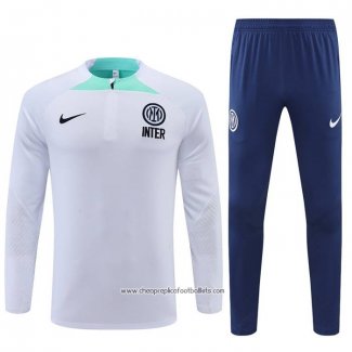 Sweatshirt Tracksuit Inter Milan 2022-2023 White