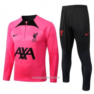 Sweatshirt Tracksuit Liverpool 2022-2023 Rosa