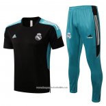 Tracksuit Real Madrid 2022-2023 Short Sleeve Black