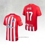 Atletico Madrid Player Saul Home Shirt 2023-2024