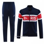 Jacket Tracksuit Paris Saint-Germain 2023-2024 Blue and Red