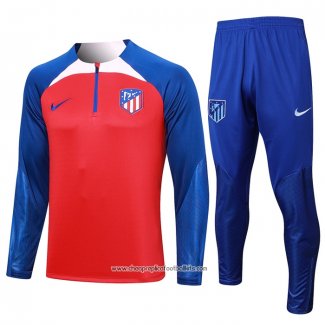 Sweatshirt Tracksuit Atletico Madrid 2023-2024 Red