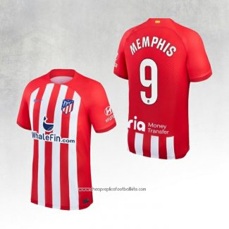 Atletico Madrid Player Memphis Home Shirt 2023-2024