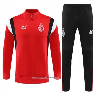 Jacket Tracksuit AC Milan 2023-2024 Red