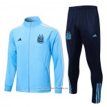 Jacket Tracksuit Argentina 2022-2023 Light Blue