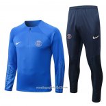 Sweatshirt Tracksuit Paris Saint-Germain 2022-2023 Blue