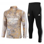 Sweatshirt Tracksuit Real Madrid Chinese Dragon 2023-2024 Kid