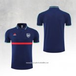 Arsenal Shirt Polo 2022-2023 Blue