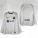 Barcelona Away Shirt 2023-2024 Long Sleeve