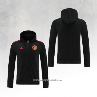 Chaqueta con Capucha del Manchester United 2022-2023 Black