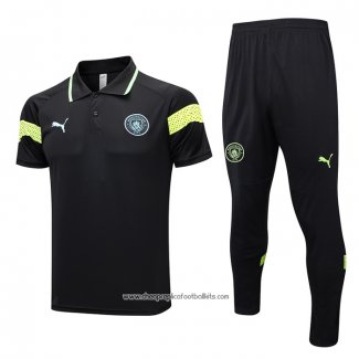 Conjunto Polo Manchester City 2023-2024 Black