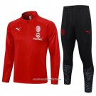 Jacket Tracksuit AC Milan 2023-2024 Red